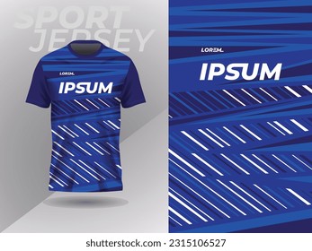 blue abstract sports jersey football soccer racing gaming motocross cycling running
