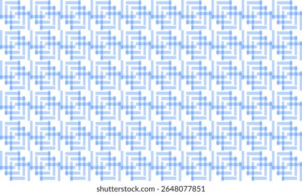 fundo de bloco quadrado abstrato azul com grade de quadrados tira transversal padrão de repetição sem emenda, design de imagem de padrão repleto para impressão de tecido ou papel de parede ou empacotamento de impressão