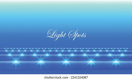 fondo vectorial de las estrellas abstractas azules