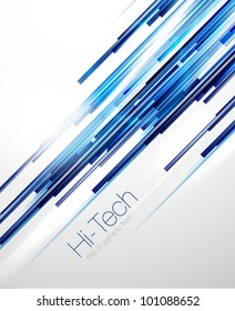 Blue Abstract Straight Lines Background