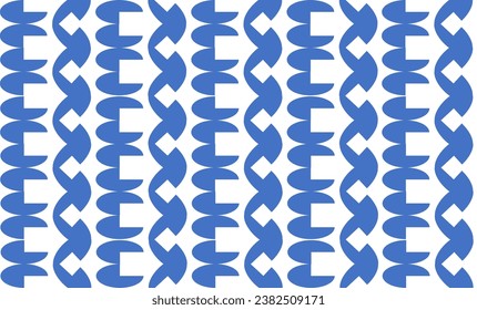 blue abstract strip vertical line, round and block column strip repeat seamless pattern as fabric print design, wrap patter, t-shirt screening
