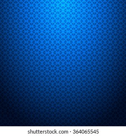 Blue abstract striped textured geometric seamless pattern