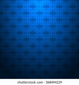 Blue abstract striped textured geometric pattern