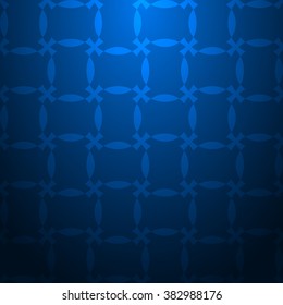 Blue abstract striped textured geometric pattern