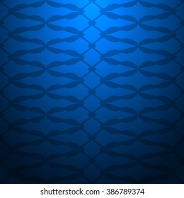 Blue abstract striped textured geometric pattern