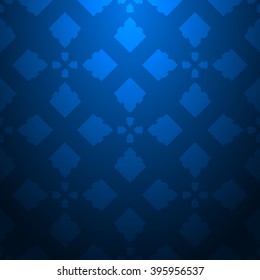 Blue abstract striped textured geometric pattern