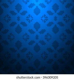 Blue abstract striped textured geometric pattern