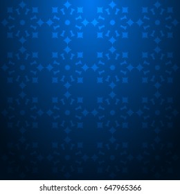 Blue abstract striped textured geometric pattern