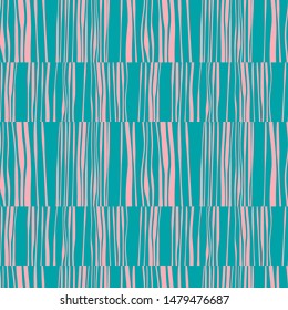 blue abstract stripes pattern. mosaic with vertical stripes.