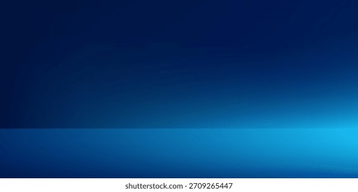 Sala de estudio abstracto azul. Limbo de fondo claro. Abstractas telón de fondo 3D para la presentación del producto. Mínimo arte de escena de pared