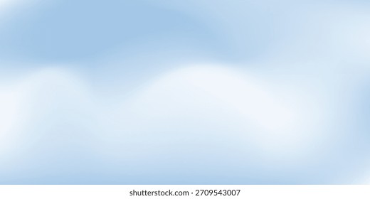Blue abstract studio room. Limbo light background. Abstract 3d backdrop for product presentation simple art