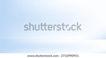 Blue abstract studio room. Limbo light background. Abstract 3d backdrop for product presentation. Minimal wall scene abstract simple modern art