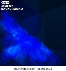 Blue abstract stylish technology background