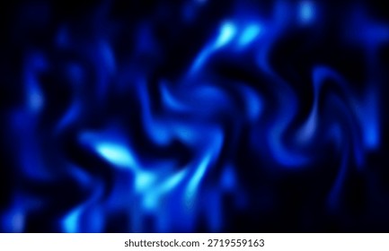 blaues abstraktes Wirbelmuster mit glatten Gradienten und fließender Bewegung. Perfekt für Hintergründe, Hintergrundbilder und Designprojekte