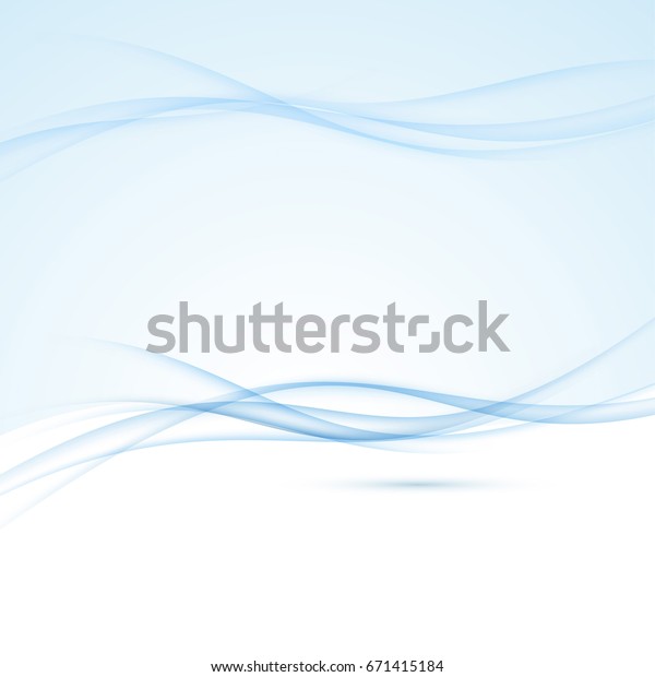 Blue abstract\
swoosh smoke border background. Futuristic halftone graphic wind\
lines. Vector\
illustration