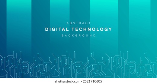 Fondo de tecnología abstracta azul. comunicación de tecnología empresarial. Conexión digital de alta tecnología. alta tecnología. ciencia. concepto de negocio de tecnología moderna. fondo futurista. Ilustración vectorial