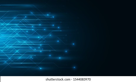 blue abstract technology cyberspace background,speed data transfer background,big data analysis concept