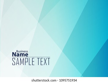 Blue abstract template for card or banner. Metal Background with waves and reflections. Business background, silver, illustration. Illustration of abstract background with a metallic element