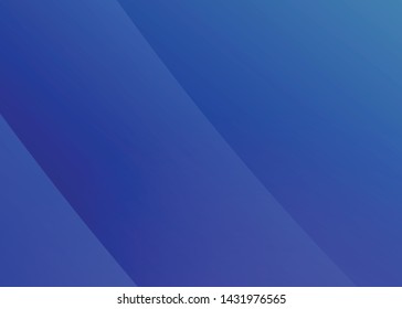 Blue abstract template for card or banner. Metal Background with waves and reflections. Business background, silver, illustration. Illustration of abstract background with a metallic element