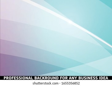 Blue abstract template for card or banner. Metal Background with waves and reflections. Business background, silver, illustration. Illustration of abstract background with a metallic element