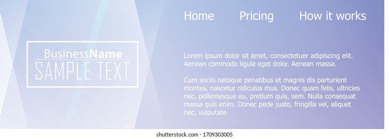 Plantilla abstracta azul para tarjeta o banner. Fondo metálico con ondas y reflejos. Antecedentes empresariales, plata, ilustración. Ilustración de fondo abstracto con un elemento metálico