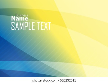 Blue abstract template for card or banner. Metal Background with waves and reflections. Business background, silver, illustration. Illustration of abstract background with a metallic element