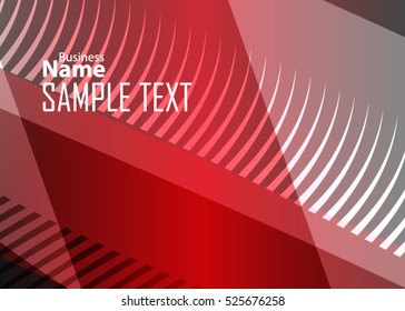 Blue abstract template for card or banner. Metal Background with waves and reflections. Business background, silver, illustration. Illustration of abstract background with a metallic element