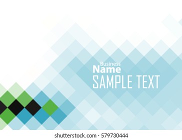 Blue abstract template for card or banner. Metal Background with waves and reflections. Business background, silver, illustration. Illustration of abstract background with a metallic element