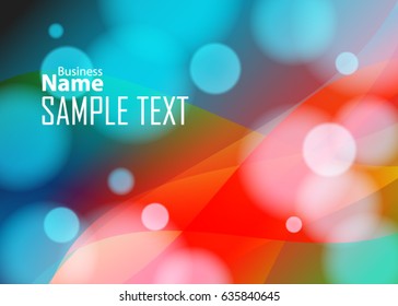 Blue abstract template for card or banner. Metal Background with waves and reflections. Business background, silver, illustration. Illustration of abstract background with a metallic element