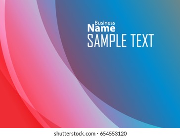 Blue abstract template for card or banner. Metal Background with waves and reflections. Business background, silver, illustration. Illustration of abstract background with a metallic element