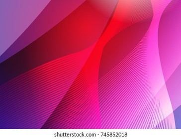 Blue abstract template for card or banner. Abstract background