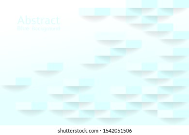 Blue Abstract Texture Background 3d Paper Stock Vector (Royalty Free ...