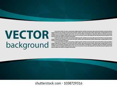 Blue abstract texture. Vector background paper art style can be used in cover design, book design, poster, cd cover, flyer, website backgrounds or advertising.
