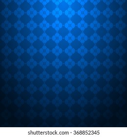 Blue abstract textured geometric pattern