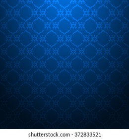 Blue abstract textured geometric pattern
