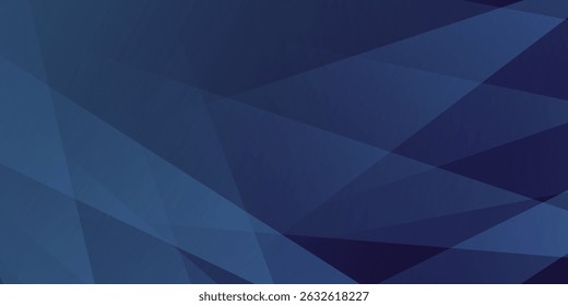Blue abstract Transparent triangles and overlapping shapes create a textured geometric and modern design