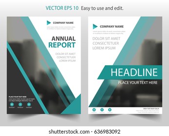 Blue abstract triangle annual report Brochure design template vector. Business Flyers infographic magazine poster.Abstract layout template ,Book Cover presentation portfolio.