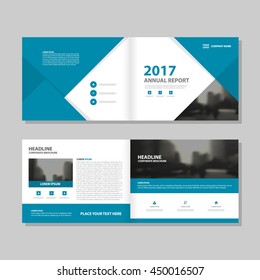 Blue Abstract Vector annual report Leaflet Brochure Flyer template design, book cover layout design, abstract business presentation template, a4 size design