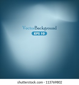 Blue abstract vector background with grid