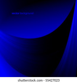 blue abstract vector composition