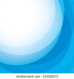 Blue abstract vector design