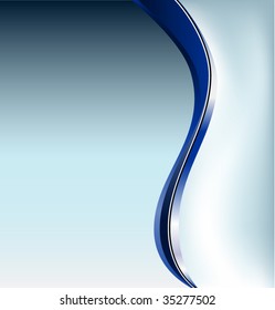 blue abstract vector design