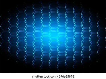 blue abstract vector hi speed internet technology background illustration. eye scan