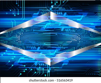 blue abstract vector hi speed internet technology background illustration, Background conceptual image of digital