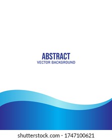 Fondo de ilustración de vector abstracto azul