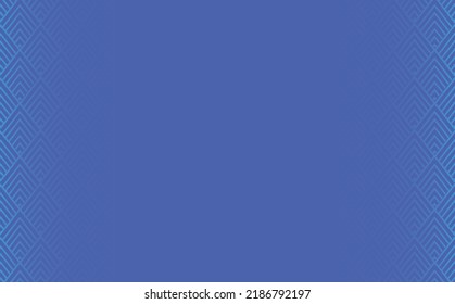 Blue abstract vector logo with offset lines rhombus pattern. Background with copyspace. Suitable for wallpaper, banner, backdrop, cover, and card.