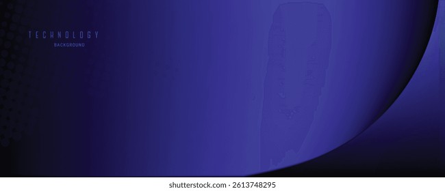 blue abstract vector tech background