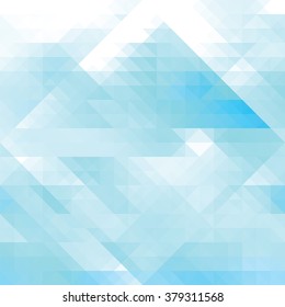 Blue abstract vector texture, light blue polygonal background, geometric polygonal texture background, blue textured background, icy abstract background, abstract icy pattern, glossy effect blue tile