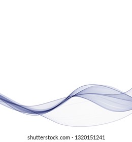 blue abstract vector wave 