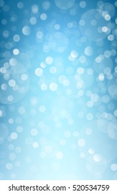 Blue Abstract Vertical Banner